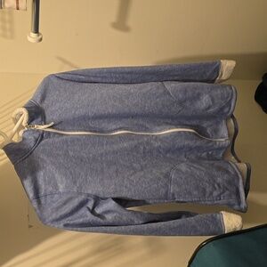 Cuddle Dudd Blue and white small jacket